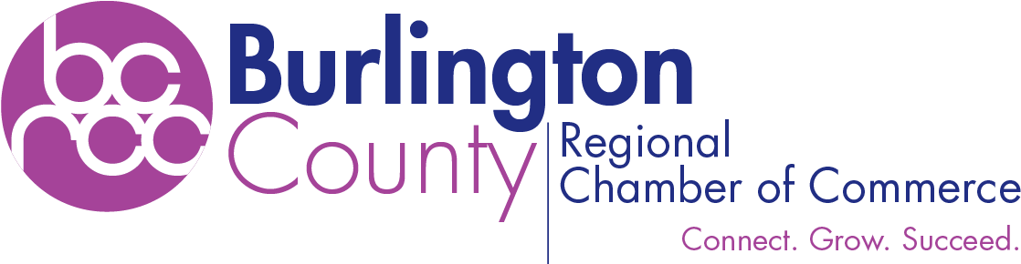 Bcrcc - Burlington County Regional Chamber Of Commerce Clipart (1154x300), Png Download