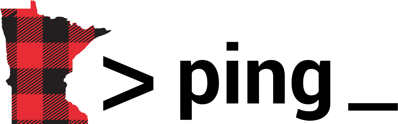 Ping - Mn Logo - Sign Clipart (1600x471), Png Download