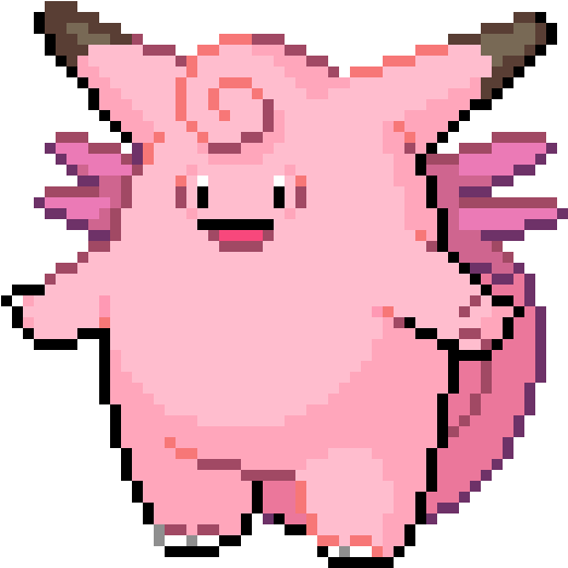 Clefable - Eyeball Png Clipart (700x640), Png Download