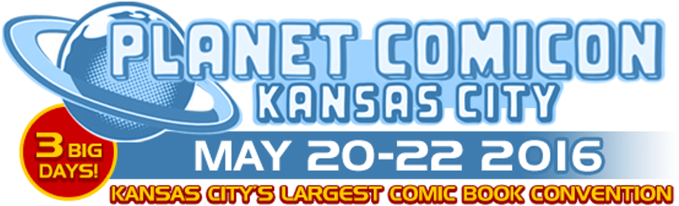 Planet Comicon Kansas City - Poster Clipart (1000x500), Png Download