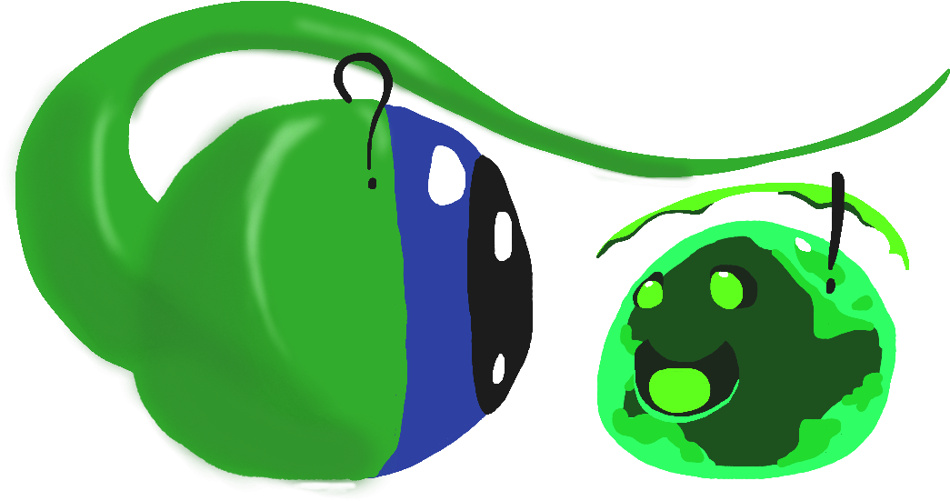 @therealjacksepticeye Septiceye Sam Meeting A Rad Slime Clipart (1089x900), Png Download