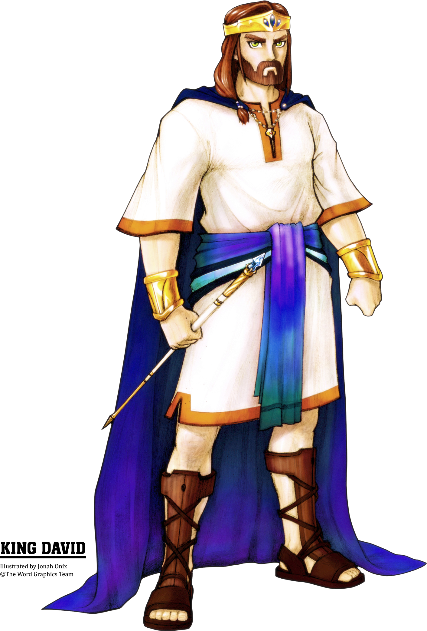 King David Png Clipart (1700x2200), Png Download