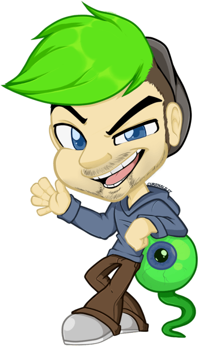 Jacksepticeye Art Clipart (448x750), Png Download