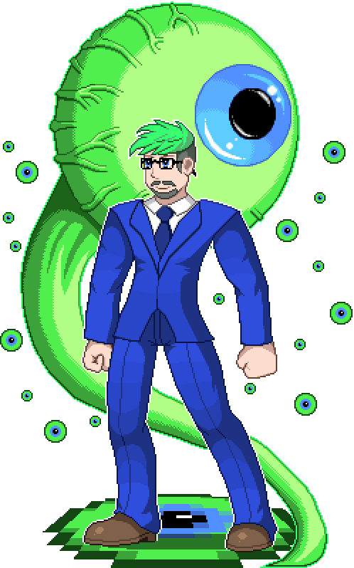 526955 Scepterdpinoy 28-jacksepticeye - Cartoon Clipart (498x798), Png Download