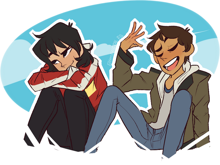 Klance Fluff & Mature Pictures And Comics - Cartoon Clipart (720x540), Png Download