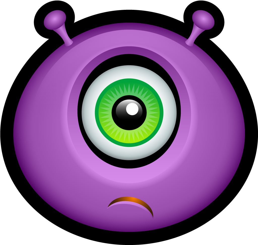 Monsters By Jojo - Icons Monster Clipart (1024x1024), Png Download