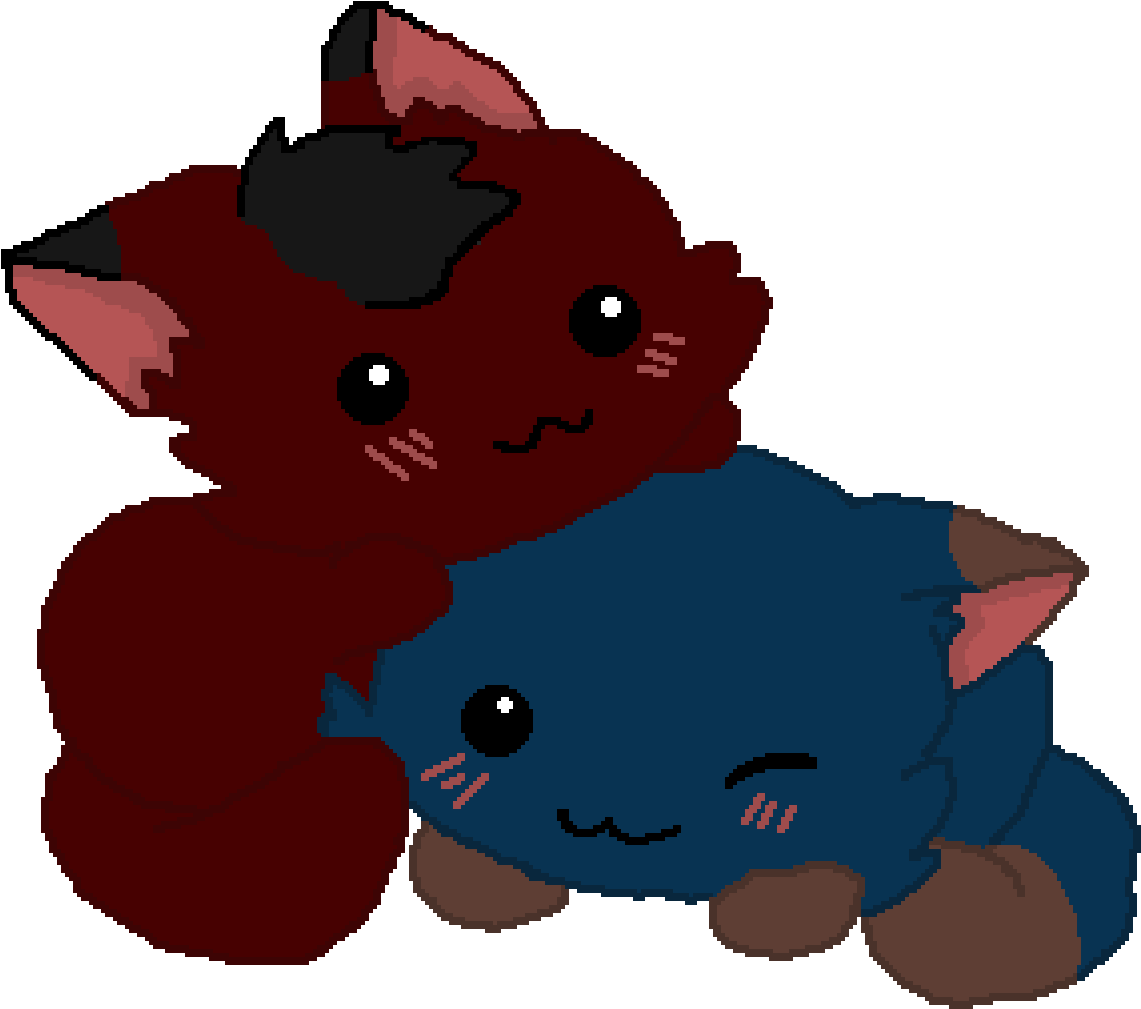Klance Cats - Cartoon Clipart (1200x1200), Png Download
