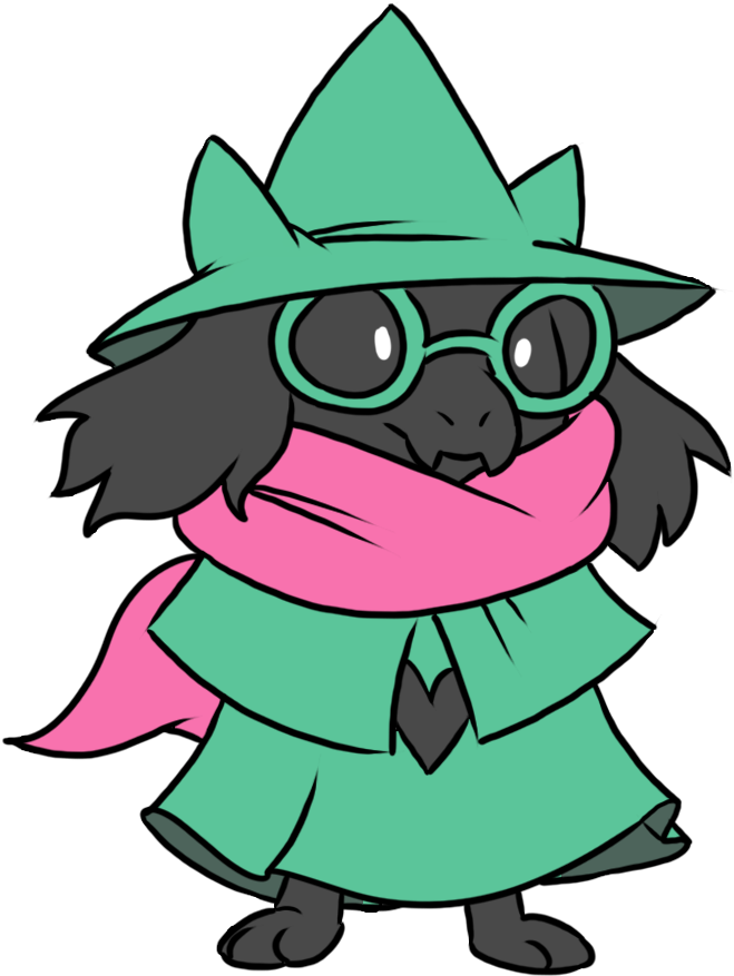 I Have Some Bad News - Ralsei With A Gun Clipart (1000x1000), Png Download