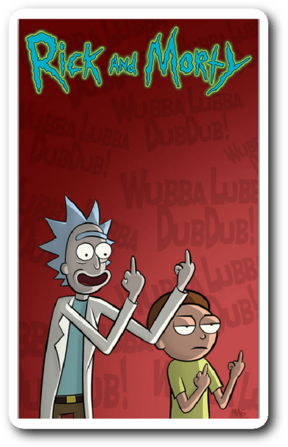 Rick And Morty Suprememeshop - Rick And Morty Tapety Clipart (800x800), Png Download
