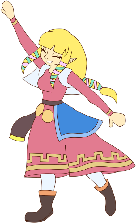 Vaporwave Zels - Cartoon Clipart (500x750), Png Download