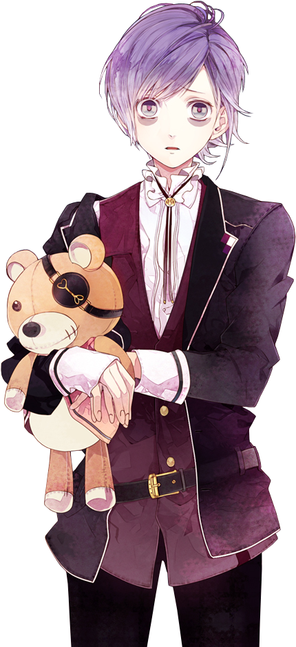 ایاتو ساکاماکی Ayato Sakamaki - Azusa Mukami And Kanato Sakamaki Clipart (800x950), Png Download