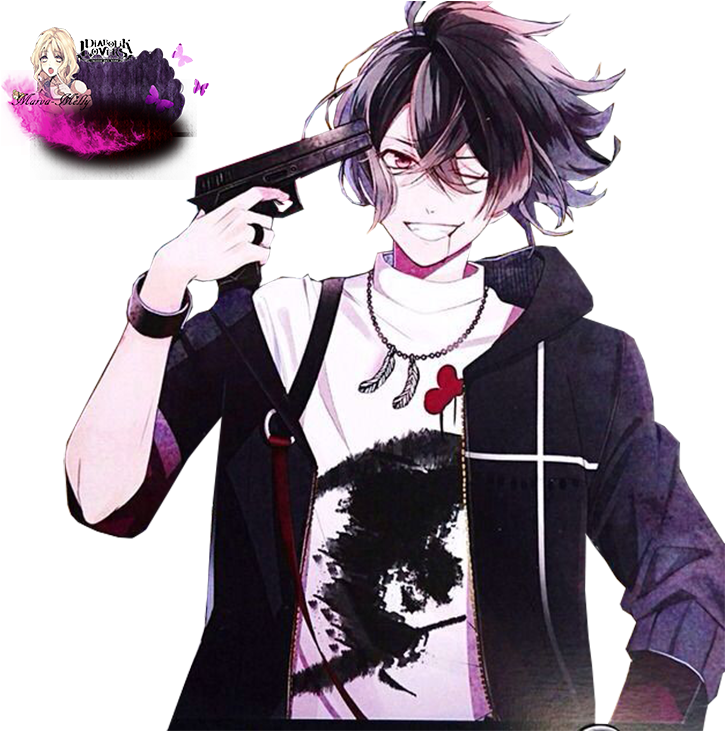 #adventure #bloodsucking #darkfate #demonsblood #diaboliklovers - Diabolik Lovers Kino Sakamaki Clipart (740x730), Png Download