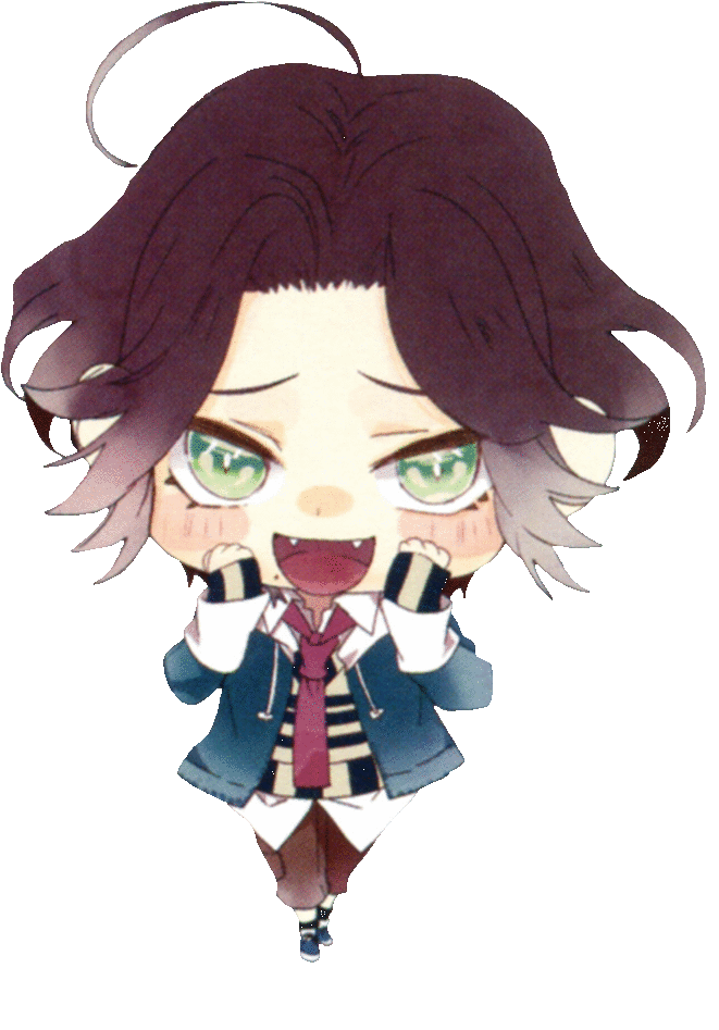 My Name Is Ayato Sakamaki And I Aprove This Mesage - Laito Sakamaki Render Chibi Clipart (800x980), Png Download