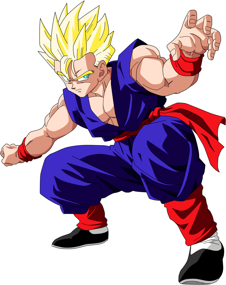 ¡cuidado Los Dioses Se Avecinan Por Sayayin Maite94 - Adult Gohan Purple Gi Clipart (840x1024), Png Download