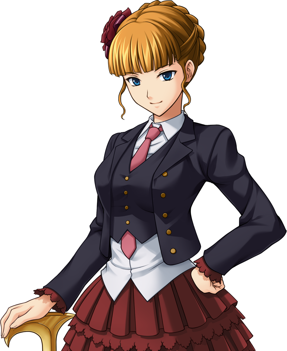 Descrição - Umineko No Naku Koro Ni Beatrice Clipart (950x1161), Png Download