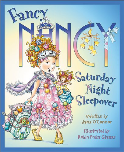 Nancy And Jojo Are Having A Sleepover, And It's Jojo's - Fancy Nancy The Book Clipart (640x515), Png Download