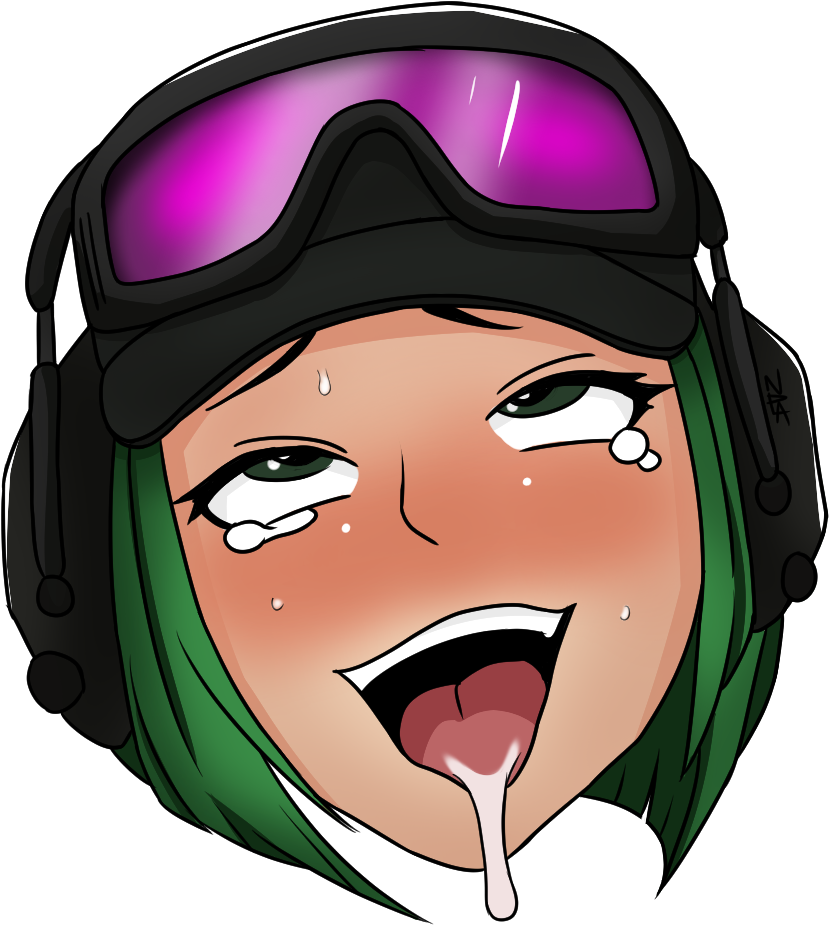 Png Image With Transparent Background - Rainbow Six Siege Ahegao Clipart (1077x1077), Png Download
