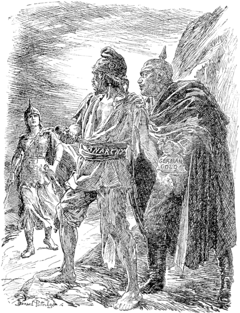 Punch's History Of The Great War P195 - Punch Clipart (500x643), Png Download