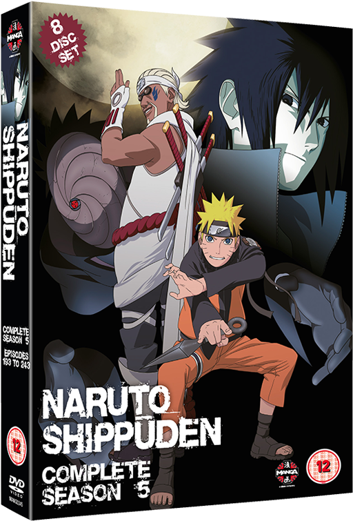 Naruto Shippuden Complete Series Clipart (530x795), Png Download