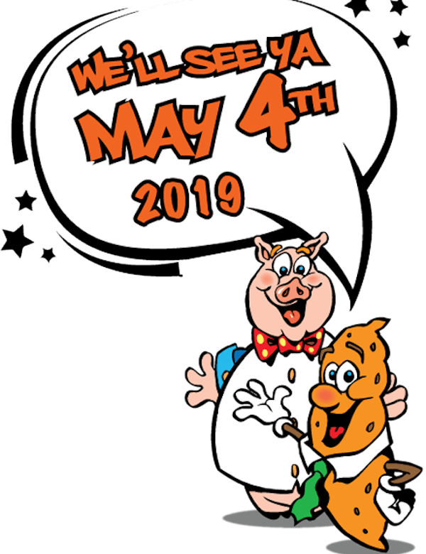 Smithfield Ham & Yam Festival Takes Place Saturday, - Cartoon Clipart (600x780), Png Download