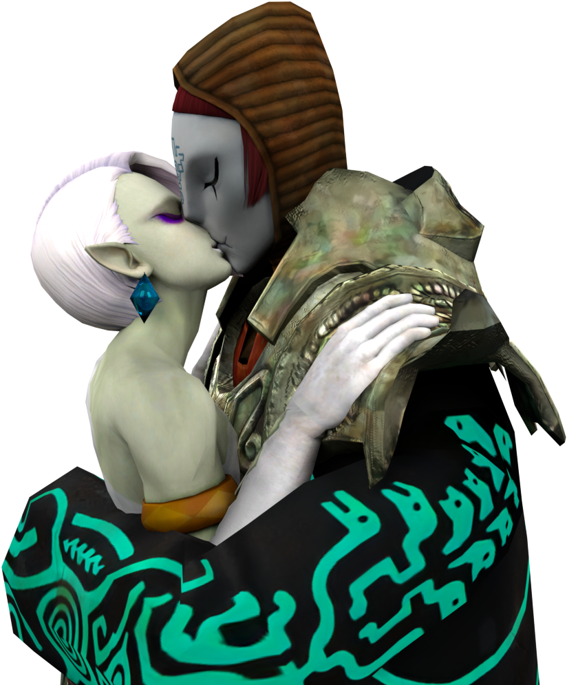 Ghirahim - Hug Clipart (850x1000), Png Download