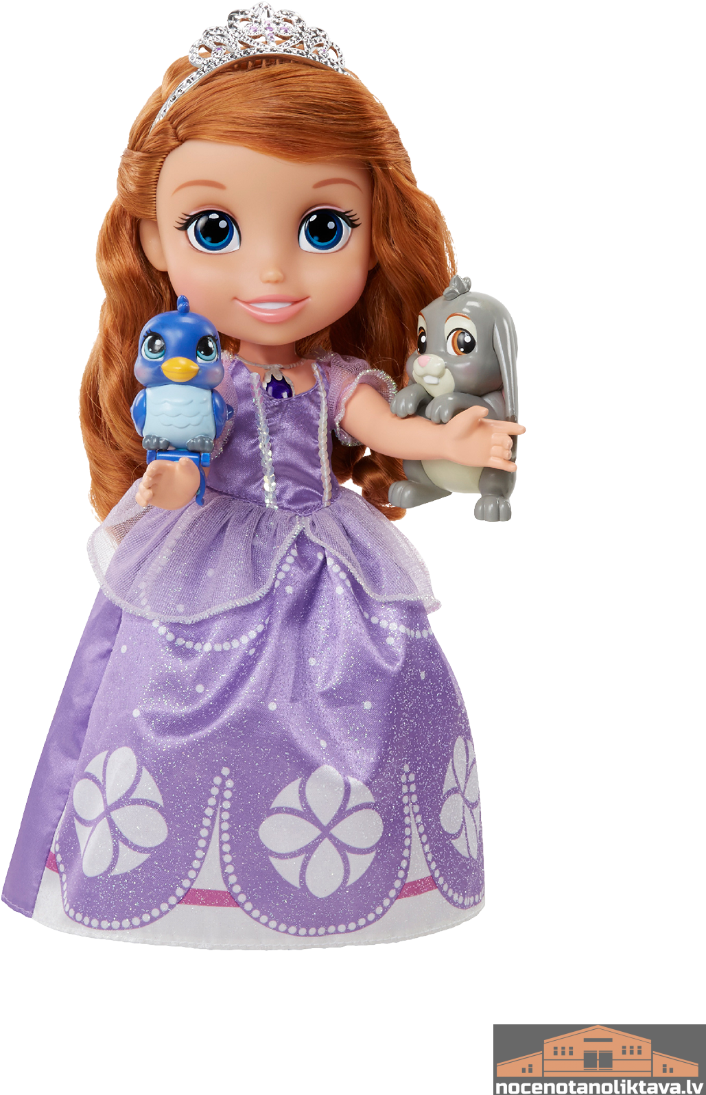 Toddler Sofia The First Doll Clipart (1350x1800), Png Download