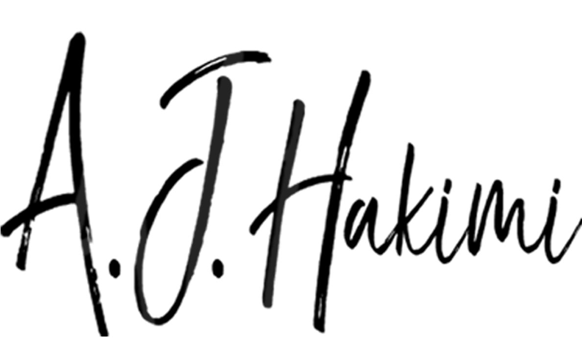 A - J - Hakimi - Calligraphy Clipart (1236x717), Png Download