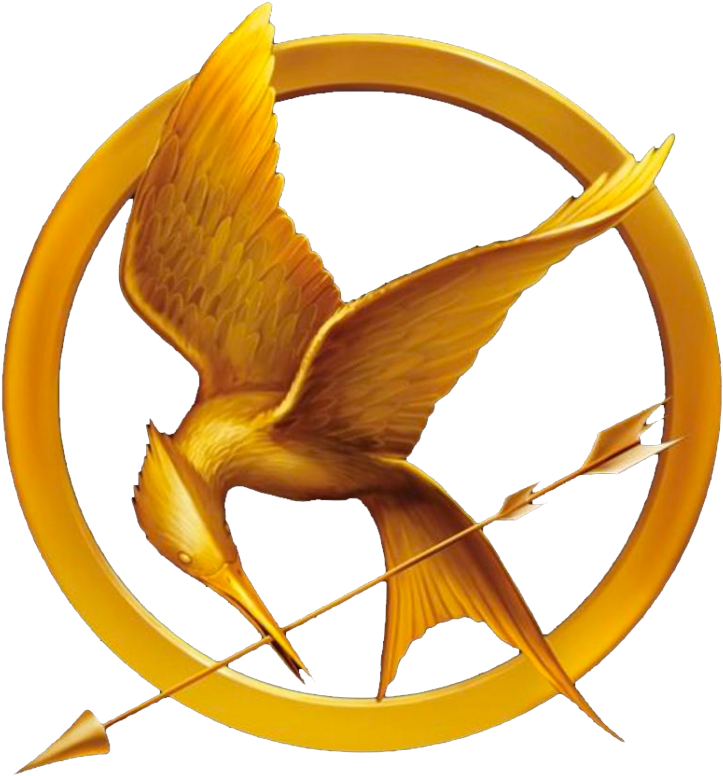 Transparent Mockingjay Pin Edited (badly) By Totally
