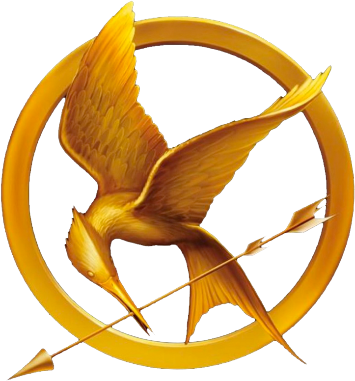 Transparent Mockingjay Pin Edited (badly) By Totally - Hunger Games Book Logo Clipart (1280x849), Png Download