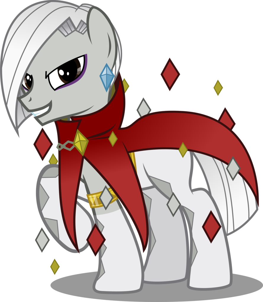 Large - My Little Pony Lord Ghirahim Clipart (889x1024), Png Download