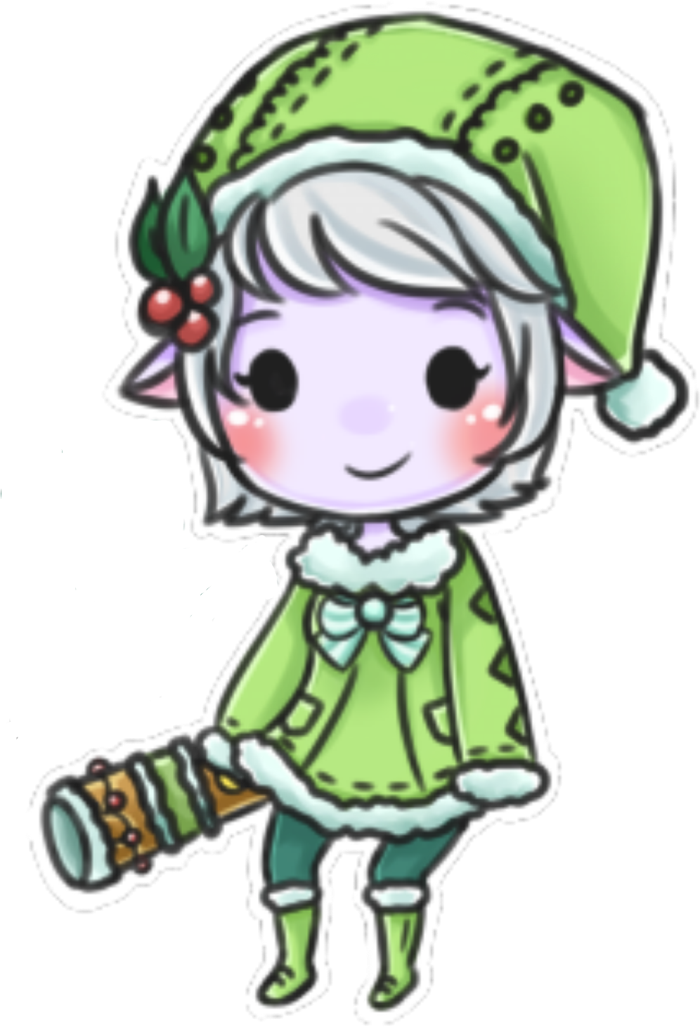 Tristana Sticker Clipart (1024x1500), Png Download