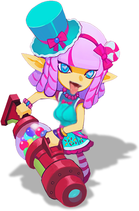 New Tristana Skin - Tristana Kẹo Ngọt Clipart (1088x466), Png Download