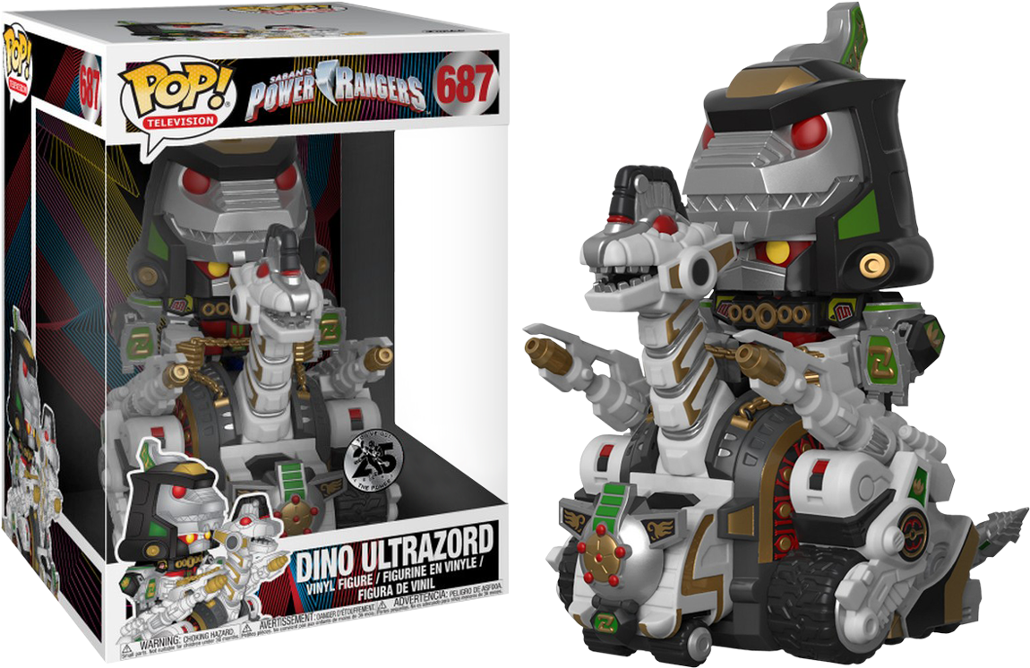 Dino Ultrazord 10” Pop Vinyl Figure - Power Ranger Ultrazord Pop Clipart (1150x746), Png Download