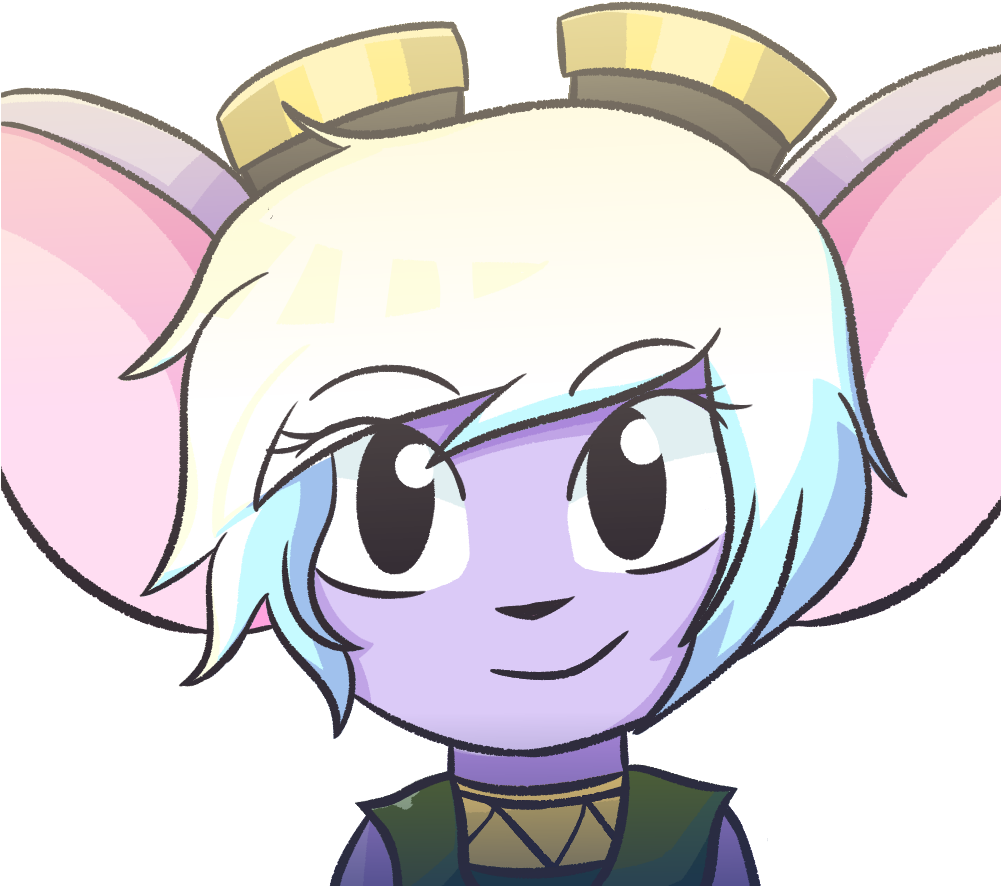 Tristana From League Of Legends - Cartoon Clipart (1000x1000), Png Download