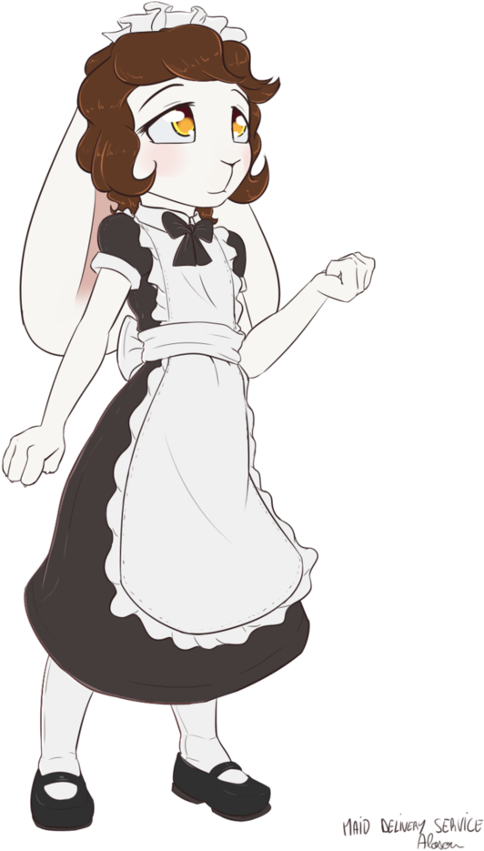 Maid For Free Download On Mbtskoudsalg - Cartoon Clipart (774x1032), Png Download