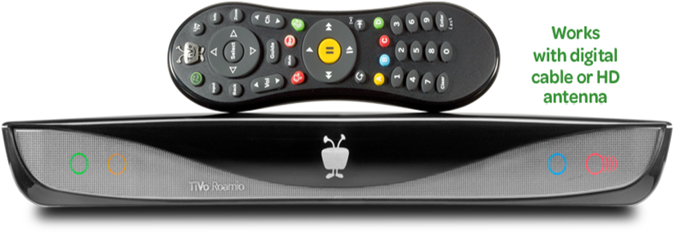 Tivo Stream - Tivo Roamio Plus Clipart (1024x390), Png Download
