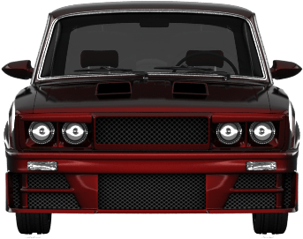 Lada 2106'86 By Tristana - First Generation Range Rover Clipart (1004x373), Png Download