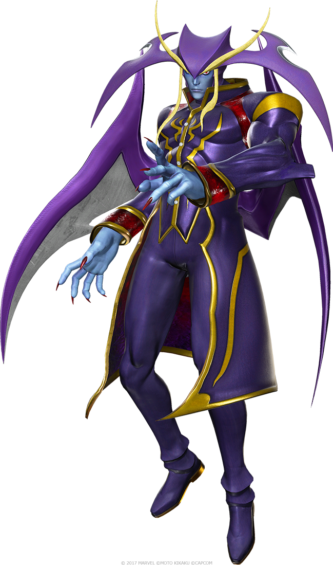 From Ultimate Marvel Vs - Marvel Vs Capcom Infinite Jedah Clipart (649x1099), Png Download