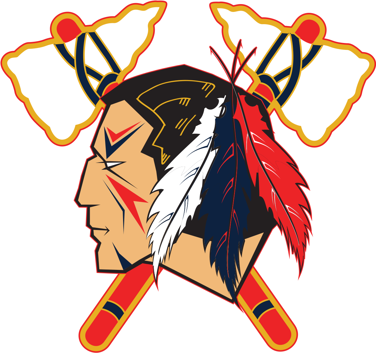 Johnstown Tomahawks Wikipedia - Johnstown Tomahawks Logo Clipart (1200x1137), Png Download