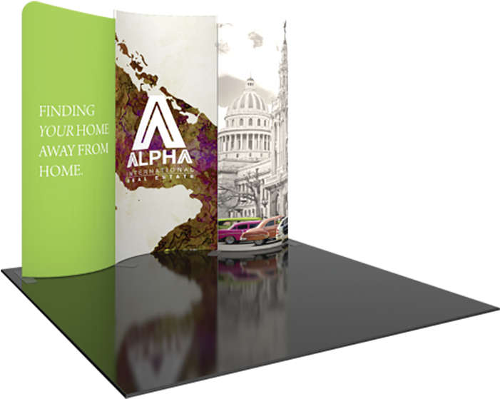 Alpha 10x10 Tension Fabric - Graphic Design Clipart (800x700), Png Download