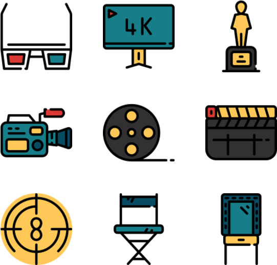 Movie Clipart (600x564), Png Download