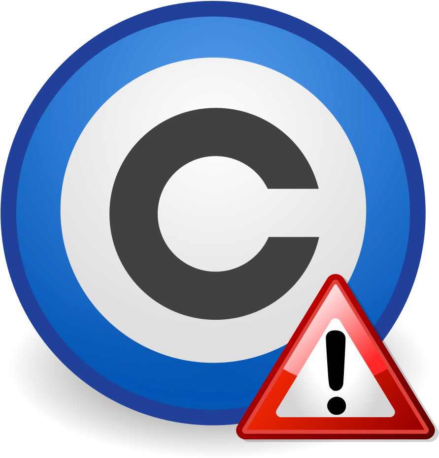 File - Unfree Image - Svg - Attention Clipart (1024x1024), Png Download