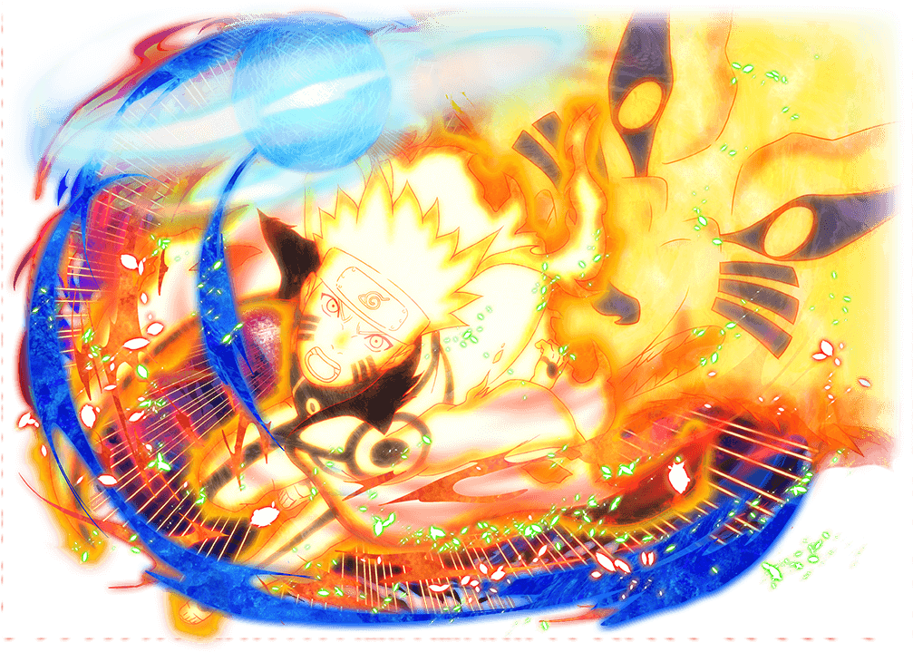 Naruto Blazing Naruto Bijuu Clipart (1024x800), Png Download