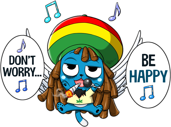 Aperã§u Rapide - Mugs Fairy Tail Parodique Happy : Happy Bobby (parodie Clipart (680x508), Png Download
