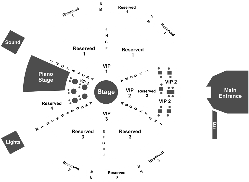 Event Info - Absinthe Seating Chart 2018 Clipart (1050x810), Png Download