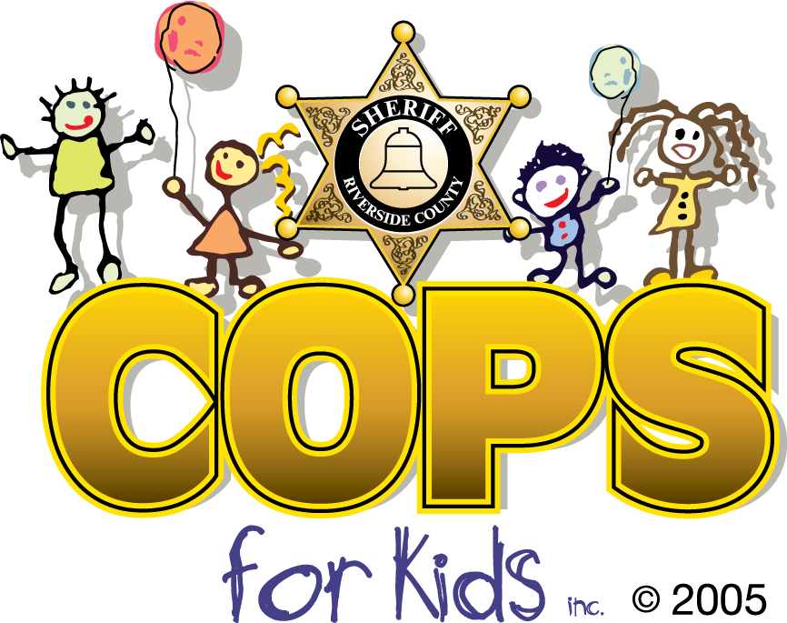 Cops For Kids, Inc - Cops For Kids Lake Elsinore Clipart (866x685), Png Download
