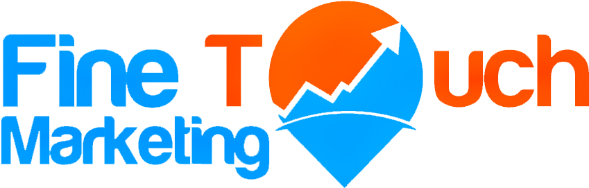 Fine Touch Marketing Logo - Graphic Design Clipart (969x425), Png Download