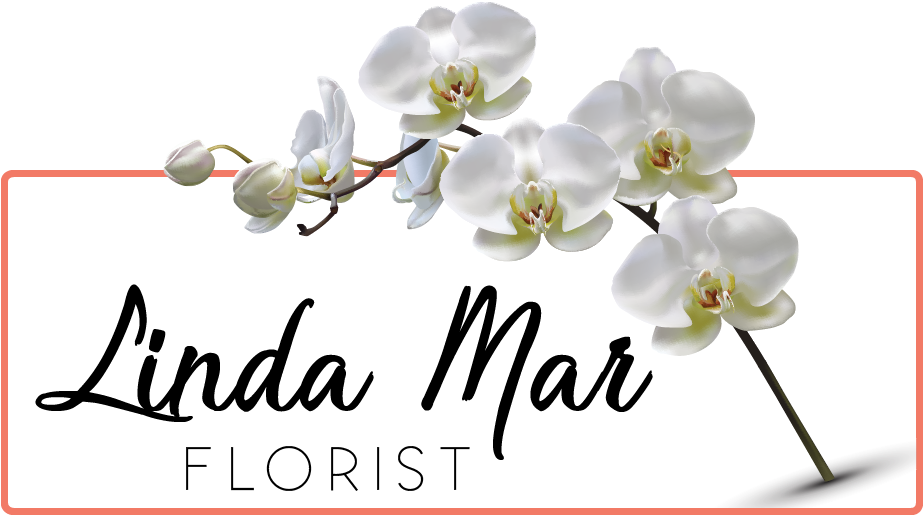 Linda Mar Florist - Moth Orchid Clipart (952x525), Png Download