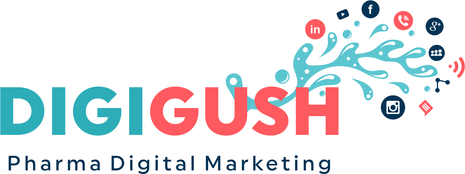 Company Logo Here - Digital Marketing Company Logo Clipart (1966x605), Png Download