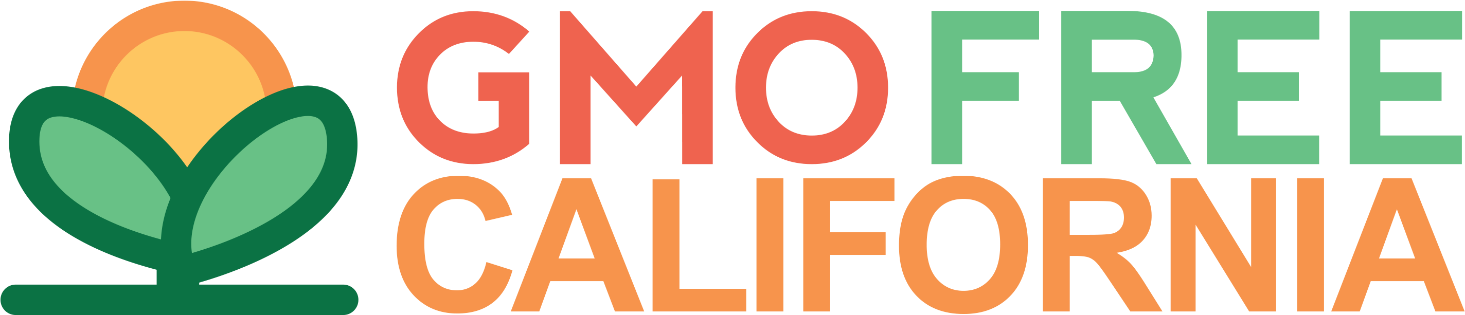 Gmo Free Usa Clipart (3005x837), Png Download